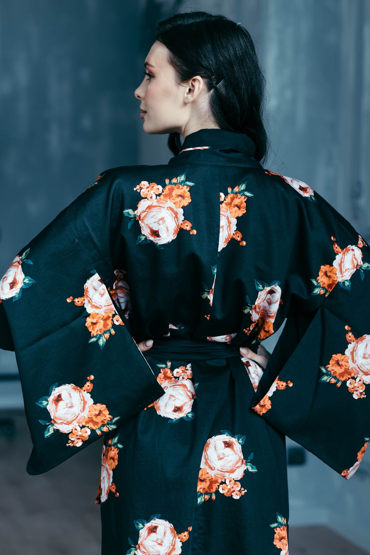 Kimono for women, full length view