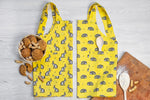 Toddler pinafore apron worn while baking