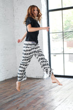 Silky viscose shorts set for summer