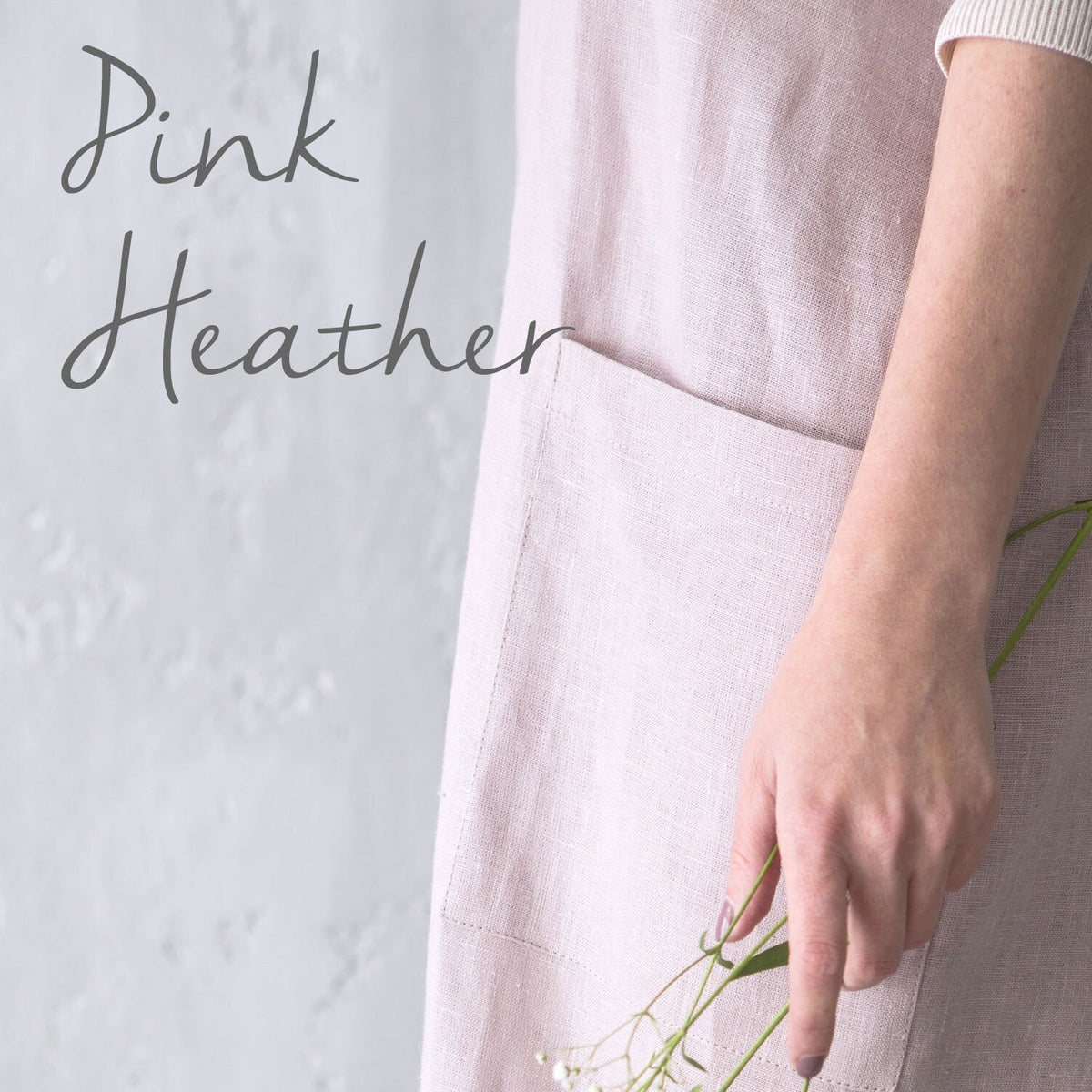 Crossback apron kids, colour swatches shown
