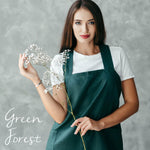 Cross back apron styled, antique rose shade