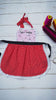 Personalised aprons for girls, embroidered name video
