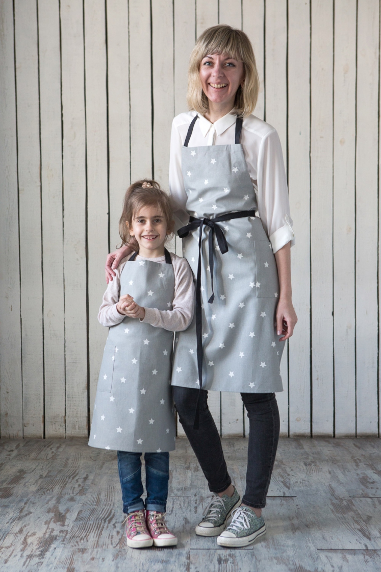 Stars Canvas Apron | bunnystreet.com